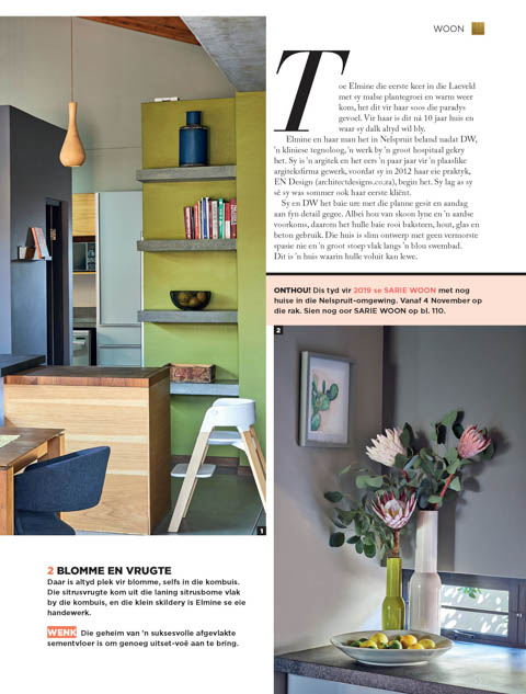 ENDesigns - Sarie Magazine November 2019