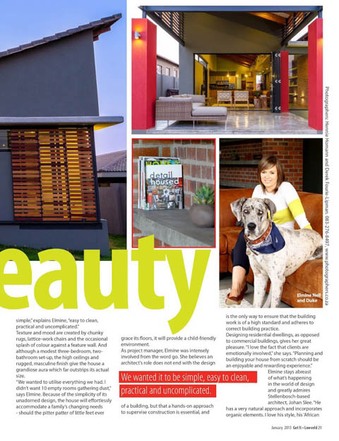 ENDesigns - Lowveld Get It Magazine January 2013