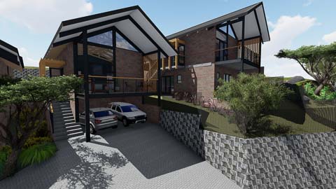 Toktokkie Street Townhouse - Residential Estates Architecture - ENDesigns